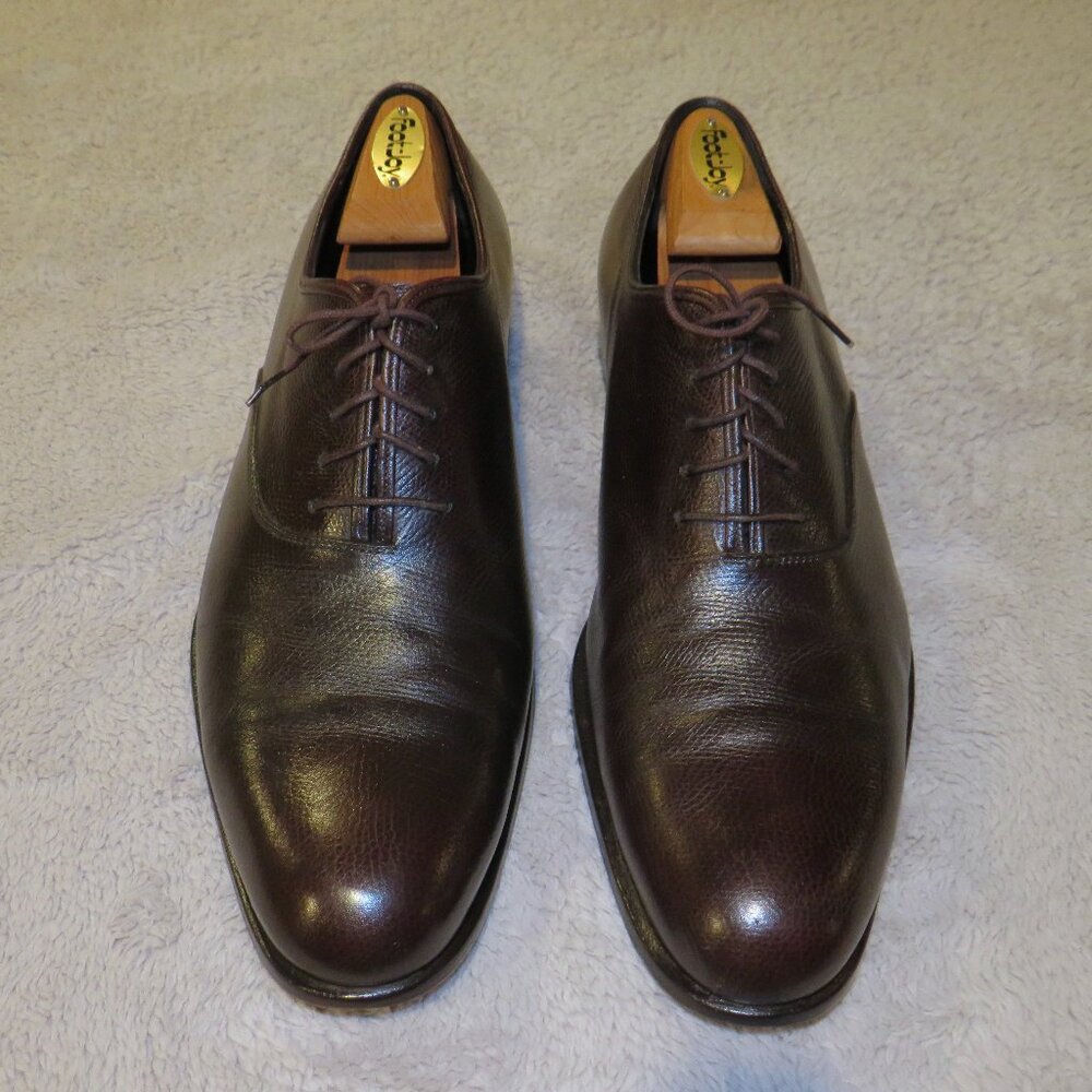 Salvatore Ferragamo Lavorazione Originale Brown Leather Balmoral